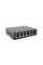 4х портовий PoE Full Gigabit комутатор ONV-POE33108PFG, 4xPoe1000Мбіт + 2х1000 Мбіт + 1хSFP 1000Мбіт, до 250м, IEEE802.3af / at, потужність 65Вт