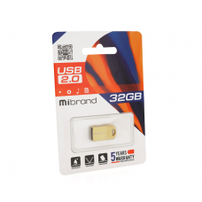Флеш-накопичувач Mibrand Puma, USB 2.0, 32GB, Metal Design, Blister