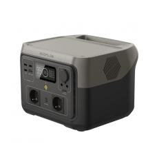 Портативная зарядная станция EcoFlow RIVER 2 Max (емкость 512 Вт·ч), 3000 циклов, мощность 500 Вт (пиковая 1000 Вт), 270x260x196 мм, вес 6 кг