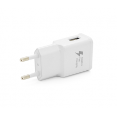 СЗУ 110-240V, 1xUSB, 5V / 2A, White, Blister-box