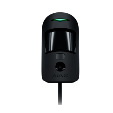 Проводной датчик движения с фотоверификацией Ajax MotionCam (PhOD) Fibra Black
