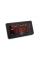 Настінний годинник VST-2168, з календарем та термометром, Red, Box