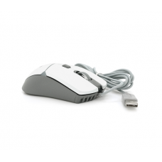 Ігрова миша провідна CRYPTO VX7 SPACE EDITION, 6 кнопок, 200-8000 DPI, Led Lighting RGB, 1,8м, Windows XP / Vista / Win7 / 8 / 10 / 11 Mac OS X, White, BOX