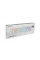 Клавіатура USB Fantech MK855RGB, довжина кабелю 135см, (Eng / Укр / Рус), White, 108к