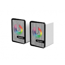 Колонки Fantech 2.0 USB GS-203 SPACE EDITION, White, Color Box