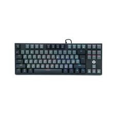 Клавіатура USB Fantech ATOM MK876, (Eng / Укр / Рус), Grey (red switch), 87к