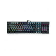 Клавіатура USB Fantech ATOM MK886, (Eng / Укр / Рус), Grey (blue switch), 104к