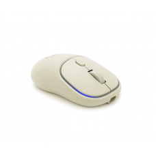 Миша бездротова iMICE W-618, 4 кнопки, 800 / 1200 / 1600 DPI, 2.4Ghz 10м, Windows XP / Vista / Win7 / 8 / 10 Mac OS X, Rechargable, White, BOX