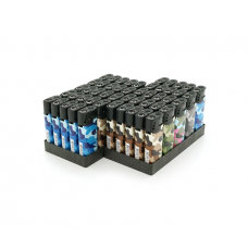 Зажигалка турбо BOSSJAZZ BJ-1309+фонарик, упаковка 50шт, цена за упаковку, Black