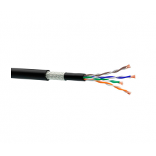 Кабель Одескабель КГППУОшпу-ВП (250) 4*2*AWG24 / 7 (S / UTP-cat.6 patch PUR), CU, полиуретан, экран медная луженая оплетка. многожильный, 305 м.