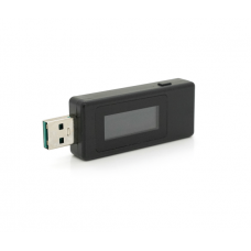 USB тестер Keweisi KWS-V30 напряжения (3-8V) и тока (0-3A), Black