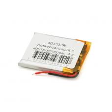 Литий-полимерный аккумулятор 4*35*33mm 3,7V (Li-ion 3.7В 400мА·ч)