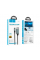 Конвертер Hoco UA15 HDMI (папа)-Lighting (папа) 2м, оплетка, круглый Black / Gray, Box