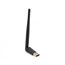 Беспроводной сетевой адаптер Wi-Fi-USB AUFA W114, 802.11bgn, 150Mbps, 2.4 GHz, WIN7 / 8 / 10 / 11 / MAC / LINUX, Blister