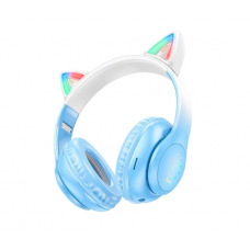 Беспроводные Bluetooth наушники HOCO W42, White / Blue, Box