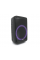 Мощная акустическая система с подсветкой ZXX-7878, 60W, 2 Bluetooth микрофона, встроенный аккум 12B 5A, питание 220в, Black, Box