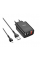Набор СЗУ 110-240V HOCO C86A+ кабель Micro, 2xUSB, 2.4A, кабель 1м, Black, Box