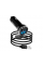 Набір АЗУ 12-24V HOCO Z40+ кабель Lighting, 2xUSB, 2.4A, кабель 1м, Black, Box