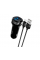 Набір АЗУ 12-24V HOCO Z40+ кабель Lighting, 2xUSB, 2.4A, кабель 1м, Black, Box