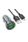 Набір АЗУ 12-24V HOCO Z47 кабель Micro, 2xUSB 3.0, 2.4A, кабель 1м, Black, Box