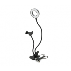 Настольная подставка для телефона YT35299+Led кольцо, Black, Box