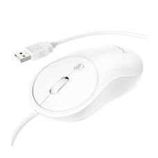 Мышь проводная HOCO GM13W, 1000DPI, White, Box