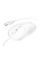 Мышь проводная HOCO GM13W, 1000DPI, White, Box