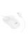 Мышь проводная HOCO GM13W, 1000DPI, White, Box