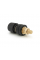 Мідна гвинтова клема 10mm чорна