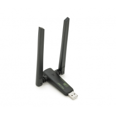 Бездротовий мережний адаптер Wi-Fi-USB LV-UAC23D, RTL8811CU, з подвійною антеною, 802.11 a / с, 600Mbps, Box