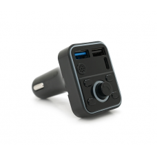 FM- модулятор D1, подсветка 7 цветов, 1.5-3.1A, USB, TF, 49.5х41х36
