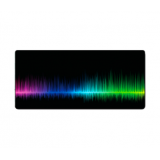 Коврик 300*700 тканевой White noise с боковой прошивкой, толщина 2 мм, RGB, Пакет