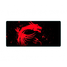 Коврик 300*700 тканевой Red Dragon с боковой прошивкой, толщина 2 мм, Black, Пакет