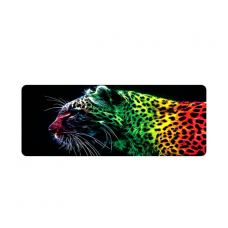 Коврик 300*690 тканевой Panther с боковой прошивкой, толщина 2 мм, Black, Пакет