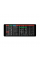 Коврик 300*700 тканевойEnglish Shortcut keys-1 с боковой прошивкой, толщина 2 мм, Black, Пакет