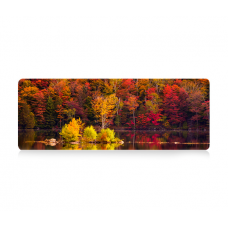 Коврик 300*700 тканевой Autumn forest с боковой прошивкой, толщина 2 мм, Пакет