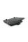 Підставка під ноутбук IceCoorel K12, 10-17", 15 * 60mm 2500±10% RPM, корпус пластик + алюміній, TYPE-C + USB, 400x305x39mm, Black, Box