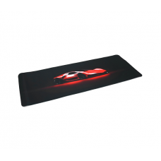 Коврик 300*800 тканевой Ferrari PFP с боковой прошивкой, толщина 3 мм, Red, Пакет