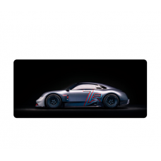 Коврик 300*800 тканевой Audi TT с боковой прошивкой, толщина 3 мм, Dark grey, Пакет