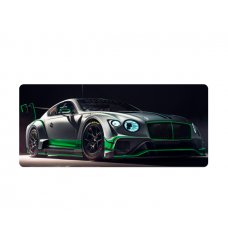 Коврик 300*800 тканевой Bentley Continental GT3 с боковой прошивкой, толщина 3 мм, Grey, Пакет