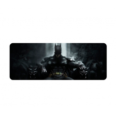 Коврик 300*800 тканевой Batman iron throne с боковой прошивкой, толщина 2 мм, Black, Пакет