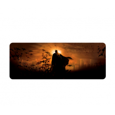Коврик 300*800 тканевой Batman sunrise с боковой прошивкой, толщина 2 мм, Black, Пакет