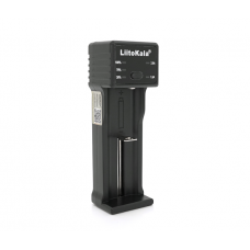 ЗУ универсальное Liitokala Lii-100C, 1 канал,LED дисплей,USB, поддерживает 3.7V / 3.8V Lion / 3.2V Li-Fe / 1.2V NIHM / 21700 / 18650 / 16340 / AAA / AA / SC / S