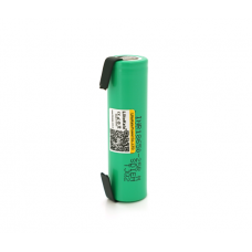 Аккумулятор 18650 Li-Ion LiitoKala Lii-25R-N(Nickel), 2500mah （2450-2650mah）, 3.7V (2.75-4.2V), Green, PVC BOX