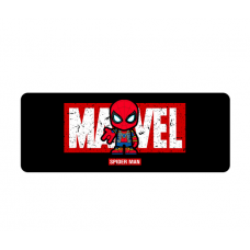 Коврик 300*800 тканевой Spider Man 7 с боковой прошивкой, толщина 2 мм, Пакет