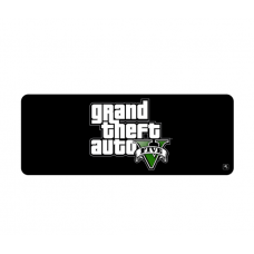 Коврик 300*800 тканевой GTA5 с боковой прошивкой, толщина 3 мм, Black, Пакет