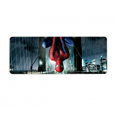 Коврик 300*800 тканевой Spider Man 19 с боковой прошивкой, толщина 2 мм, Пакет