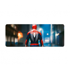 Коврик 300*800 тканевой Spider Man 23 с боковой прошивкой, толщина 2 мм, Пакет