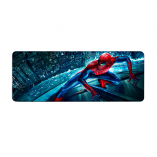 Коврик 300*800 тканевой Spider Man 9 с боковой прошивкой, толщина 2 мм, Пакет
