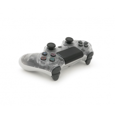 Геймпад Brazzers бездротовий для PS4 Wireless DUALSHOCK 4, роз'єм для навушників, LED light bar, Transparent gray, 3.7V, 600mAh, Blister-box